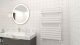 AREZZO design FLAT WHITE 800x500 törölközőszárítós radiátor 