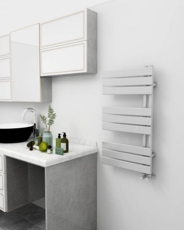 AREZZO design HORIZONT WHITE 900X500 törölközőszárítós radiátor AR-HW9050