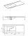 AREZZO design SKAPPA 120 cm-es mosdó (80+40) balos CSAPLYUK NÉLKÜL