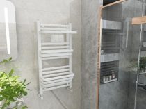   AREZZO design STEP WHITE 1000x500 törölközőszárító radiátor