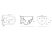 BRILLA 100614-SET5 RIMLESS, fali WC, beépíthető tartállyal, nyomógombbal és soft close ülőkével 