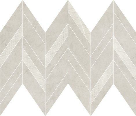 CERSANIT WD1016-012 MANZILA GRYS CHEVRON MIX MOSAIC MATT 25,5x29,8