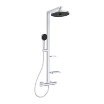   DEAL STANDARD BD583SI CERATHERM ALU+ TERMOSZTÁTOS ZUHANYRENDSZER, SILVER
