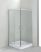 Deante Funkia szögletes zuhanykabin 80cm KYC 042K