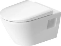   Duravit 2578090000 D-Neo Öblítőperem nélküli Duravit Rimless® fali WC, látható rögzítéssel