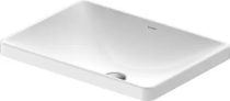   Duravit 0358600079 D-Neo Beépíthető Mosdó csaplyuk nélkül, 60cm, fehér