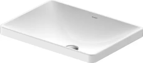 Duravit 0358600079 D-Neo Beépíthető Mosdó csaplyuk nélkül, 60cm, fehér