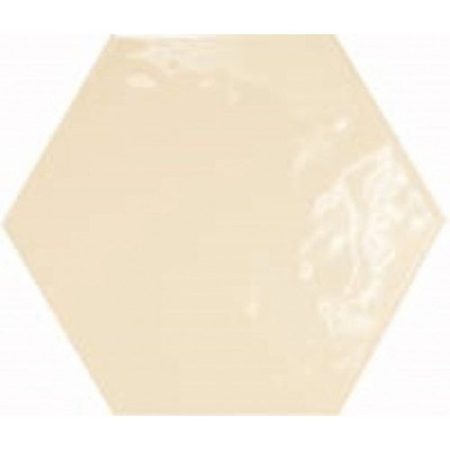 Equipe Hexatile Brillo CREMA 17,6x20,1 fali csempe 