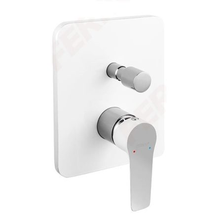 Ferro Adore BDR7P White/Chrome - falsík alá építhető kétfunkciós csaptelep