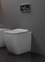   GSGI BRIO perem nélküli álló WC, fehér (WC ülőke nélkül) 