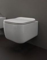   GSGI BRIO perem nélküli fali WC, fehér (WC ülőke nélkül)
