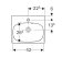 Geberit 500.636.01.2 Geberit Acanto kézmosó 45x38,2x16,8