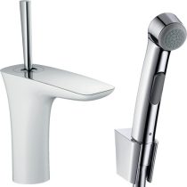   Hansgrohe 15275400 PuraVida Egykaros mosdócsaptelep bidette kézizuhannyal és 160 cm zuhanycsővel