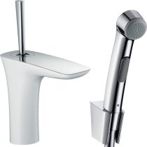   Hansgrohe 15275400 PuraVida Egykaros mosdócsaptelep bidette kézizuhannyal és 160 cm zuhanycsővel