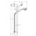 Hansgrohe 27763000 Crometta 85 Vario/Unica'Crometta zuhanyszett 0,65 m DN15, króm