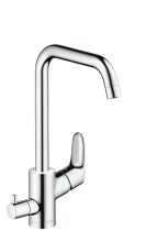   Hansgrohe 31823000 Focus egykaros konyhai csaptelep elzárószeleppel