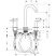 Hansgrohe 32310000 Talis 3-lyukú mosdócsaptelep 150 automata lefolyó-garnitúrával
