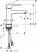 Hansgrohe 32507700 Metropol Egykaros mosdócsaptelep 110, push-open lefolyó-garnitúrával, matt fehér