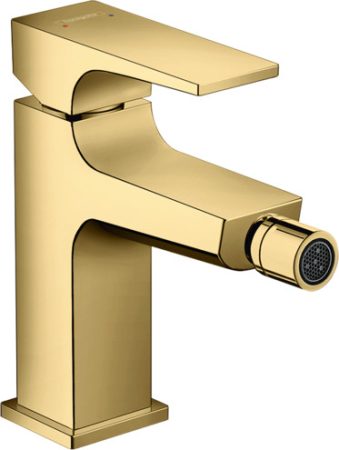 Hansgrohe 32520990 Metropol Egykaros bidécsaptelep, push-open lefolyó-garnitúrával, polírozott arany hatású