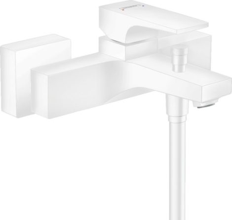 Hansgrohe 32540700 Metropol Egykaros kádcsaptelep karos fogantyúval, matt fehér