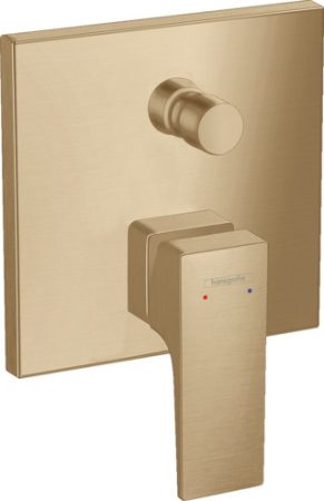 Hansgrohe 32545140 Metropol Egykaros kádcsaptelep falsík alatti szereléshez, karos fogantyúval, szálcsiszolt bronz Hansgrohe 32545140 Metropol Egykaros kádcsaptelep falsík alatti szereléshez, karos fogantyúval, szálcsiszolt bronz