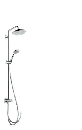 Hansgrohe 27224000 Croma 220 Air 1jet Showerpipe Reno