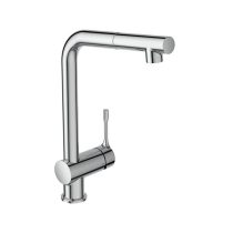   IDEAL STANDARD 174985 CERALOOK ÁLLÓ MOSOGATÓ CSAPTELEP, L-KIFOLYÓ, KIHÚZHATÓ 1 FUNKCIÓS FEJJEL, KRÓM