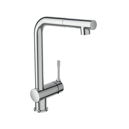 IDEAL STANDARD 174985 CERALOOK ÁLLÓ MOSOGATÓ CSAPTELEP, L-KIFOLYÓ, KIHÚZHATÓ 1 FUNKCIÓS FEJJEL, KRÓM