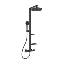   IDEAL STANDARD CERATHERM ALU+ TERMOSZTÁTOS ZUHANYRENDSZER, SILK BLACK