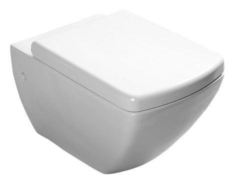 ISVEA 10PL02007-DL PURITY fali WC bidé zuhannyal, 35x55,5cm 