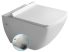 ISVEA 10PL02007-DL PURITY fali WC bidé zuhannyal, 35x55,5cm 