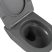 Invena CE-71-007-Y TAVRO Fali WC "QFS" soft-close ülőkével, szürke