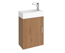   Mofém F46204X28NW Evo Fali mini mosdószekrény 44x22, Roble Honey színben