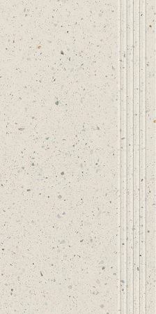 Paradyz Moondust Bianco Stopnica Prosta Nacinana Półpoler 29,8X59,8