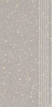   Paradyz Moondust Silver Stopnica Prosta Nacinana Mat. 29,8X59,8 