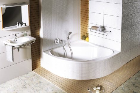 Ravak NewDay akril sarok fürdőkád 