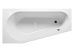 Riho Delta_Aszimmetrikus Fürdőkád