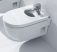 Roca Meridian fali bidet 1 csaplyukkal, tető nélkül 357245000