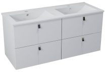   Sapho MITRA mosdótartó szekrény mosdóval, 4 fiókos, 150x55x46 cm