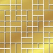 Valore Gold Glass Mosaic 25x25