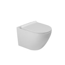    Invena CE-71-001-Y TAVRO Fali WC, "QFS" soft-close ülőkével, fehér