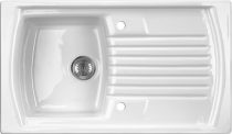   Deante  ZCL_611N Lusitano 1 medencés mosogató csepegtetővel 50 cm, fehér