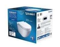   Duravit Starck 3 komplett fali WC ülőkével ( 255209+006379 ) 
