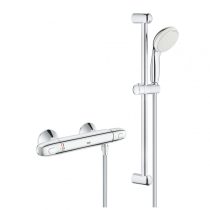   Grohe Grohtherm 1000 termosztátos zuhanycsaptelep, 600 mm-es zuhanyrúddal