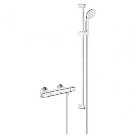 Grohe Grohtherm 1000 termosztátos zuhanycsaptelep, 900 mm-es zuhanyrúddal