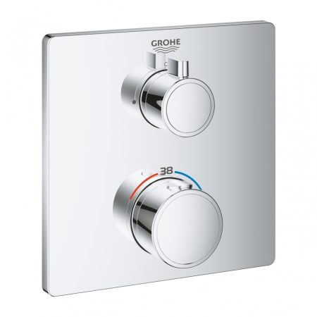 Grohe Grohtherm termosztátos keverő elzáró szeleppel