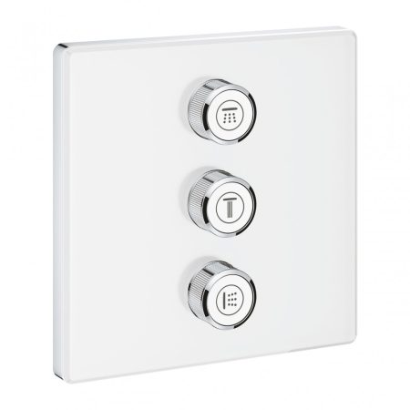 Grohe SmartControl háromszoros vízmennyiség szabályzó fedőlap akrilüvegből