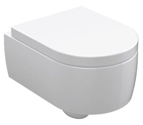 Sapho KERASAN FLO WC fali 36,5x34x50 cm (311501) WC ülőke nélkül 